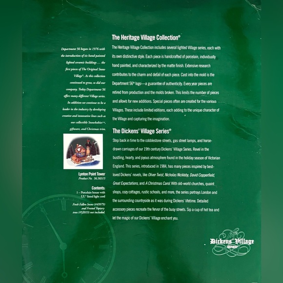 Department 56 Lynton Point Tower & Village Deep Blue Sea - BUNDLE - Picture 10 of 16